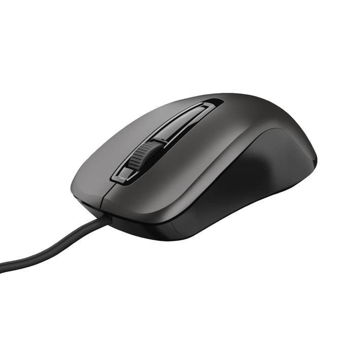 Souris Trust 23733 – Filaire Optique 1200 DPI, Ambidextre - vue 8