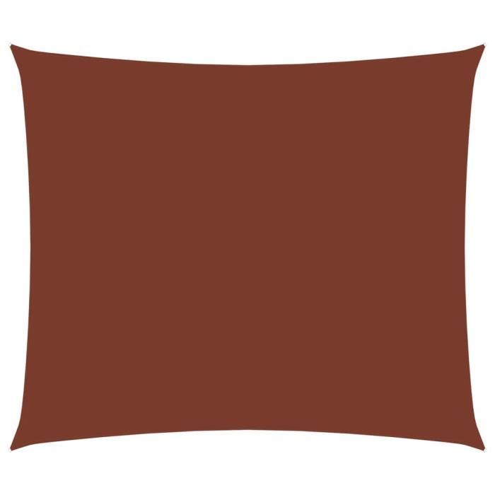 vidaXL Voile de parasol cuite
