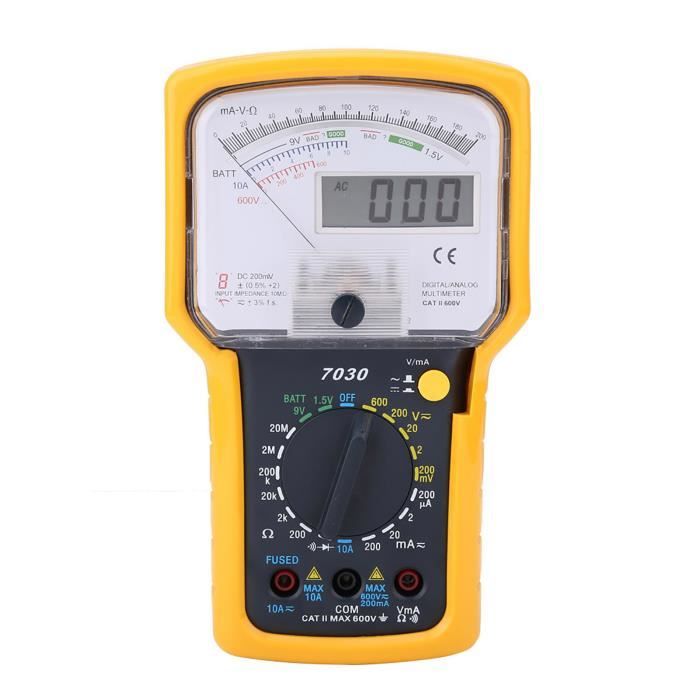 Multimètre Analogique MF47 - Multimètre Pointeur Haute Précision Industriel