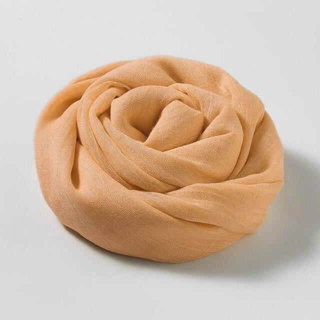 Écharpe En Coton Rayonne Dégradé De Couleurs Grande Taille Foulard