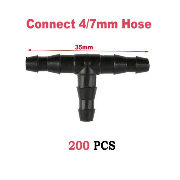 Lot De 10 Raccord Tuyau D'arrosage, Plastique Connecteurs Bouchons D