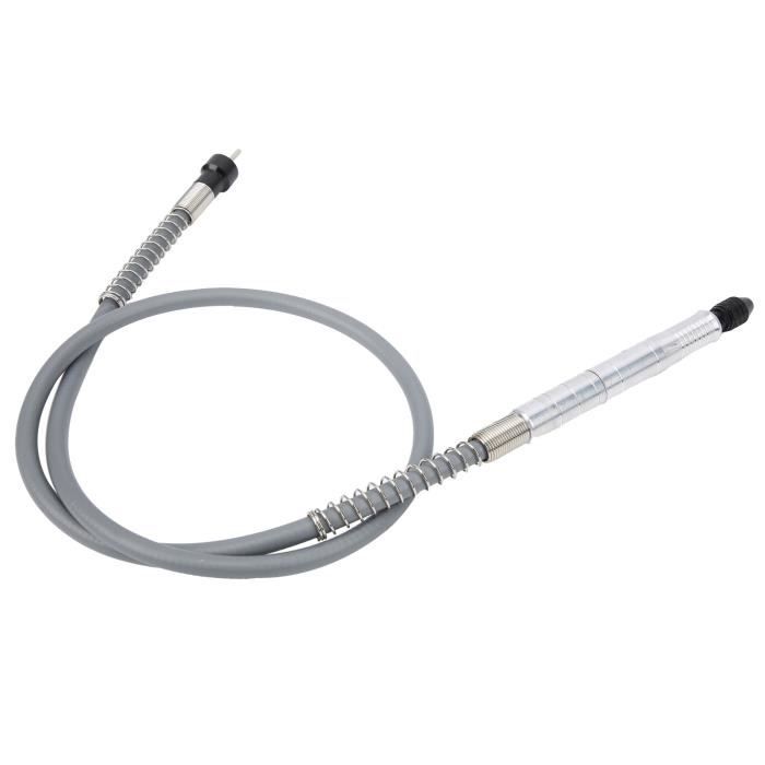 Bestgle Arbre flexible universel flexible accessoire outil rotatif arbre multifonction 3,2 mm pour meuleuse rotative