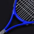 ARAMOX raquette de tennis pour enfants Raquette de tennis simple à cordes durables pour l'entraînement des enfants (bleu)-1
