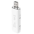 Huawei E3372 Adaptateur réseau USB 150MBps (4 g LTE) Blanc E3372-1