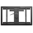 FULL MOTION TV WALL MOUNT - FOR UP TO 80IN VESA MOUNT DISPLAYS 0,000000 Noir-1