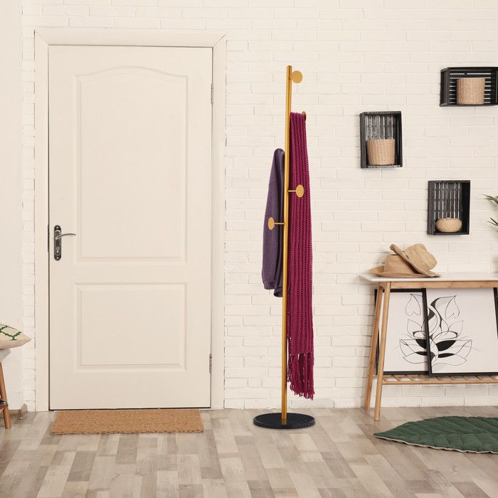 Portemanteau Métal 5 étagères Relaxdays - 150x100x39 Cm, Charge 30 Kg/étagère, Noir - 7