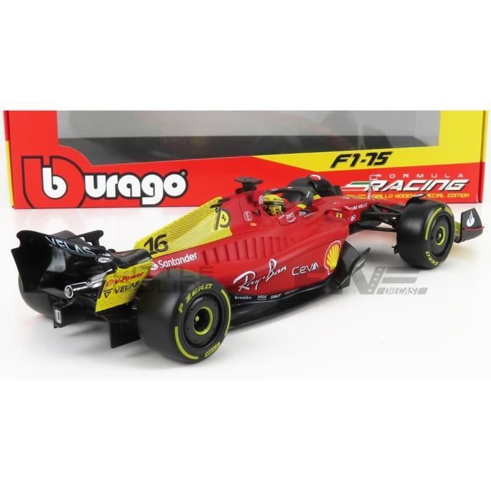 Miniature voiture Formule 1 F1 auto 1:18 Burago Ferrari F1-75