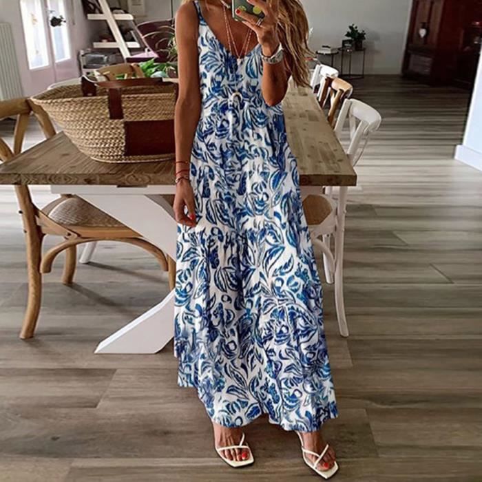 Robe ete bleu ciel discount