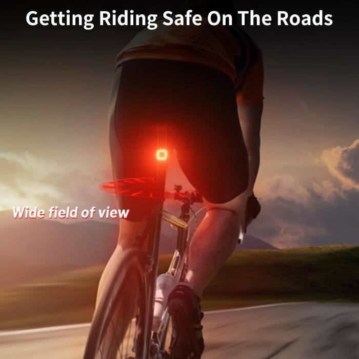 Feu Arriere Velo Intelligent Lumiere Velo d tection de Freinage