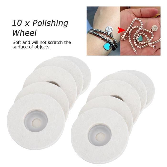 Disque de polissage,6 Pcs Diamètre 100 mm Disque de Polissage Meuleuse