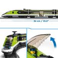 LEGO City Le Train de Voyageurs Express - Jouet de Train Télécommandé - Phares Fonctionnels - Enfants 7 Ans-2