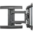 FULL MOTION TV WALL MOUNT - FOR UP TO 80IN VESA MOUNT DISPLAYS 0,000000 Noir-2