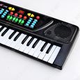 TD® Piano électrique pour enfants instrument son rythme micro alimentation 4 piles AA 37 touche Conception ABS Accessoire musical-2