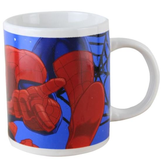 Spiderman Tasse Mug Garçon The Ultimate Spiderman Bleu - Cdiscount Maison