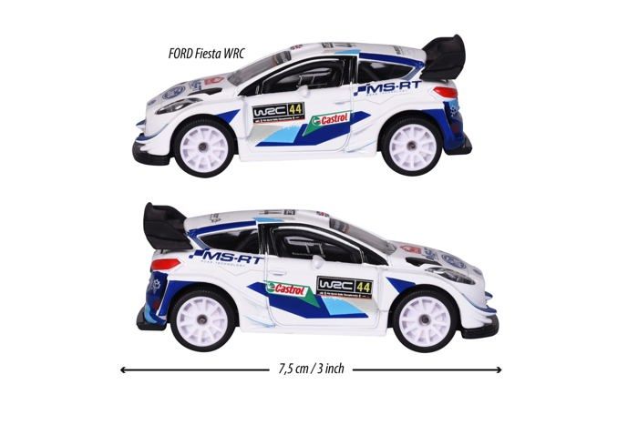 Vehicule miniature assemble engin terrestre miniature assemble Majorette 212084012Q08 WRC Ford Fiesta 2022 Cdiscount Jeux Jouets