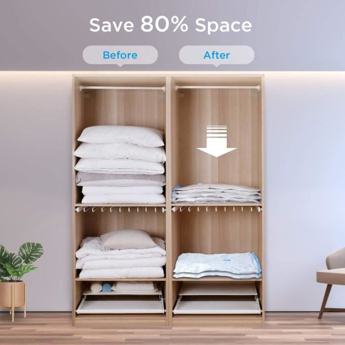Ikea housse de store rangement sous vide