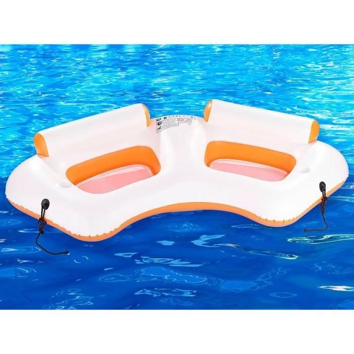 CO00265-BOUEE.Porte Gobelet Gonflable Flottant. Support De Canette De