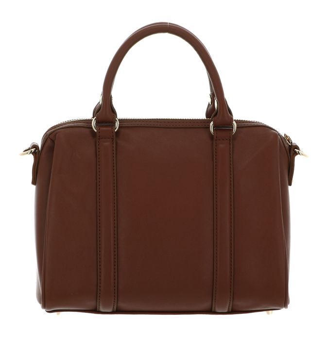 LANCASTER Sac a main marron en cuir pour femme Mademoiselle Ana Duffle Bag M Camel 250543 marron Cdiscount Bagagerie Maroquinerie