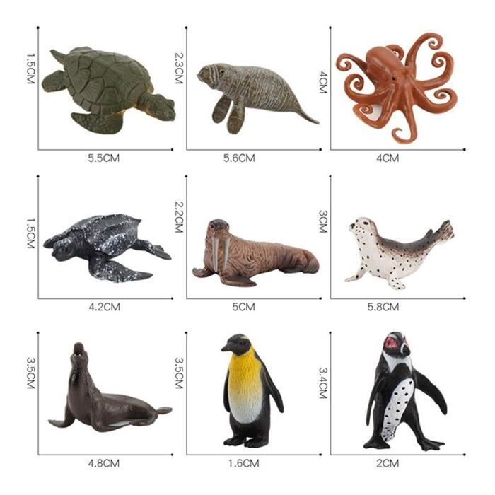 Modèle de dinosaure Mosasaurus en plastique, jouet réaliste avec