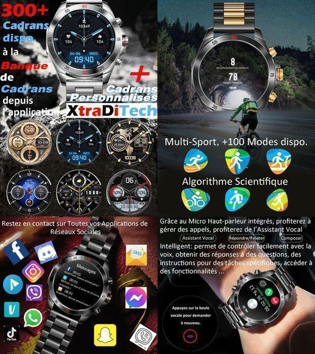 Montre hybride homme deals