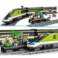 LEGO City Le Train de Voyageurs Express - Jouet de Train Télécommandé - Phares Fonctionnels - Enfants 7 Ans-3