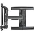 FULL MOTION TV WALL MOUNT - FOR UP TO 80IN VESA MOUNT DISPLAYS 0,000000 Noir-3
