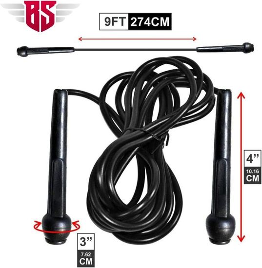 Corde Sauter En Plastique Pour La Boxe La Gym Le Fitness La Boxe Le Fitness Le Jour Mmeb3033 274