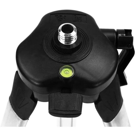 Trépied de niveau laser, hauteur réglable, tête panoramique à 3 voies, trépied - Bricolage