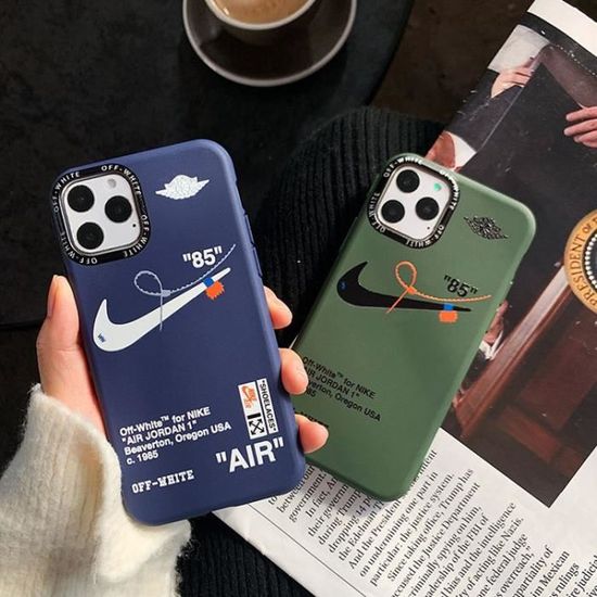 Coque Iphone 11 Pro Max Nike Off White Vert Anti Choc Premium Coque Compatible Iphone 11 Pro Max Cdiscount Telephonie