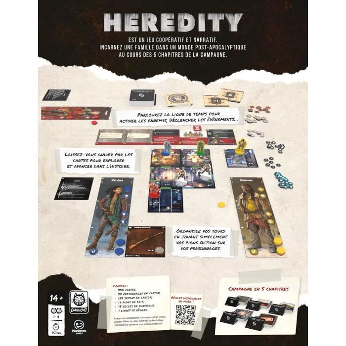 Acheter Heredity : Souvenirs - Jeux de société coopératif - Darucat