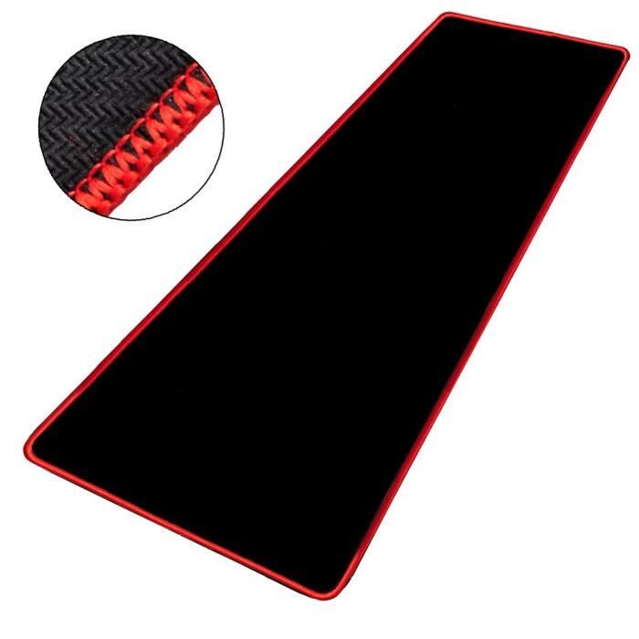 TSMP803G Tapis de souris de jeu professionnel XL résistant à l'eau TP4T039  - Antidérapant (800 x 300 x 5 mm) Gaming Red - Tech Side
