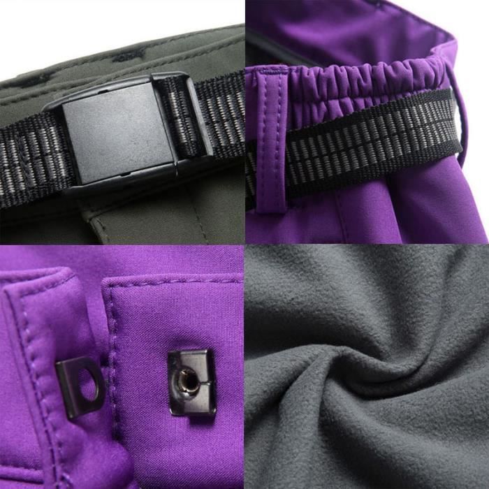 Pantalon De Ski Femme Imperméable Et Chaud - Idéal Pour La Randonnée, Le Trekking Et Les Sports D'hiver - 3