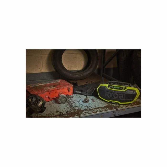 Ryobi one outlet plus radio