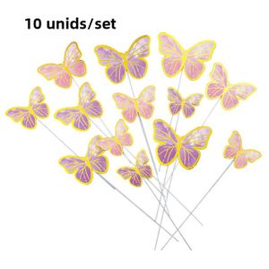 SAVITA Lot De 24 Aiants En Fore De Papillon Onarque Artificiel