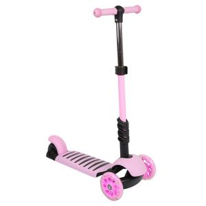 Trottinette Pliable MalPlay - Enfant Et Adulte - 100 Kg - Réglable - Rose