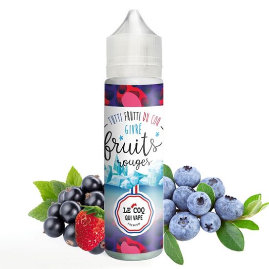 Fruits Rouges GIVR 50ml - Tutti frutti du Coq 03mg - avec 1 booster de  nicotine - Cdiscount Au quotidien