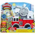 Play-Doh - Pâte à modeler - Le Camion de Pompiers - Wheels - Blanc - Mixte - 3 ans - 56g-0