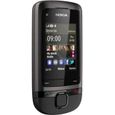 Nokia Téléphone remis à neuf C2-05 noir 64 Mo en QQ, Twitter, Facebook, micro-blog-0