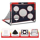 PASSIONOVA C But de football 150x120x120cm filet de but de football filet d'entraînement de football Mur de tir pour but de football mur de