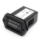 Telituny Compteur Horaire Mécanique 6 Chiffres DC 12V-36V - Minuterie De Précision Pour Voiture, Camion, Bateau, Moto Et Machines Industrielles