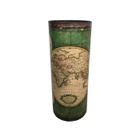 Porte-Parapluie Vintage Rebecca - Vert Beige - 49,5x20x20cm - Décoration Maison Avec Bac Anti-Goutte