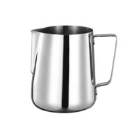 Pichet à lait Inox Pot à Lait pour Faire des Cappuccino avec Votre Machine pour le Café la Mousse de Lait 150 ML
