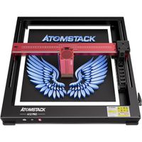 ATOMSTACK A12 Pro 12W Graveur laser conception monobloc en alliage d'aluminium sans installation avec Assistance aérienne intégrée