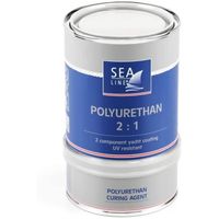 Sea, Line 2K Polyuréthane Vernis Laque pour Bateaux 5,1 Litre Blanc
