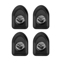 4pcs pour Mazda - Mini crochets de voiture pour tableau de bord intérieur auto-adhésif, crochet de rangement