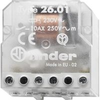 Télérupteur 230 V-AC Finder 26.01.8.230.0000 1 NO (T) coupure 10 A Max. 400 V-AC - 220 V-DC 1 pc(s)