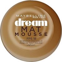 GEMEY MAYBELLINE Dream Mat Mousse Fond de Teint NU 50 Sun Bronze