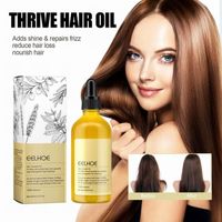 Hair Growth Huile Veganic Huile de cheveux naturel, Rosemary Oil,pour les cheveux secs et endommagés,60ml