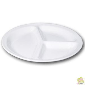 Onepine Assiettes en Porcelaine Assiettes Divisées Assiette Compartiment  Adulte Diet Assiettes Plates de Table Assiettes à[S73] - Cdiscount Maison