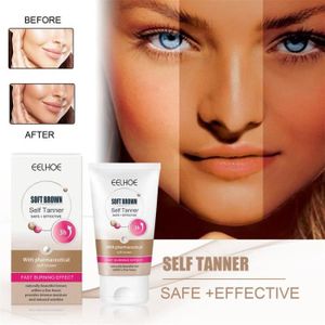 AUTOBRONZANT Crème solaire autobronzante pour le visage, soins 